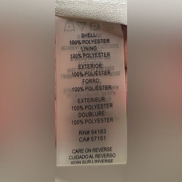 Calvin Klein Women’s White Top Tunic With Black Embroidery 3/4 Sleeves - Picture 9 of 10